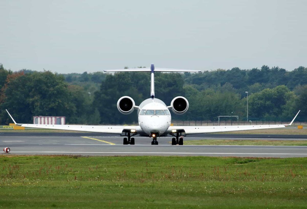 Airplane on Runway